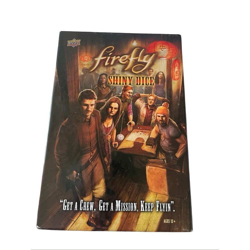 Entertainment Earth Upper Deck Brown Firefly Shiny Dice Game Set OS